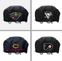 NHL 68 Inch Vinyl Economy Gas or Charcoal Grill Cover -Select- Team Below - $35.95+