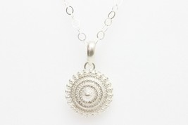 Sterling Silver Princess Pendant  Handmade from LAOS USA Seller  #B1 - £154.03 GBP