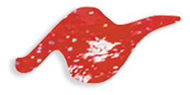 Tulip Dimensional Fabric Paint 1.25oz Sparkles  Red Hot - $11.75