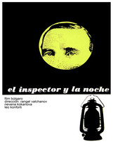 El Inspector y la noche vintage Movie POSTER.Graphic Design.Art Decoration.3429 - £14.03 GBP+