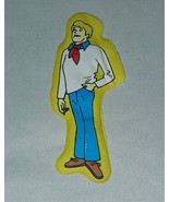 Vintage 1978 Scooby-Doo Fred Jones 4&quot; Vinyl Puffy Magnet Hanna-Barbera - $15.00