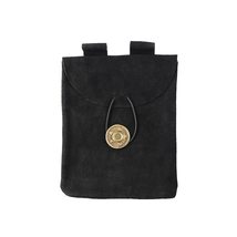 Medieval Gears Brand Pink Genuine Suede Leather Pouch Coin Bag LARP Cosplay - £4.42 GBP