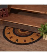 new Rustic Star jute Rug -33 inch - £31.95 GBP