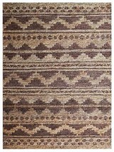 6 x 9 ft. Sumak Jute with Eco-friendly Hand Knotted Rug, Brown Beige - £214.48 GBP