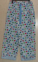 New Womens Disney Pooh Light Blue Super Soft Flannel Pajama Pants Size L - £18.64 GBP