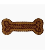 Country Dog mat with Stars in burgundy and tan - $481.11 MXN