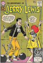 The Adventures of Jerry Lewis Comic Book #73 DC Comics 1962 FINE+ - £23.17 GBP