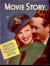 Movie Story Feb 1945-RITA Hayworth, Lee Bowman Cvr G - £53.69 GBP