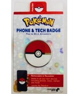Pokemon Poke Ball Phone and Tech Badge - £7.02 GBP