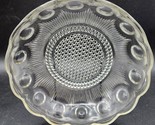 Anchor Hocking Indiana Glass Thumbprint 8½” Serving Bowl - Mid-Century V... - $21.59