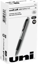 Bulk Pens 12 Pack With 1 Point 0 Mm Bold Points, Uniball Pens, Black Pen With - £27.62 GBP