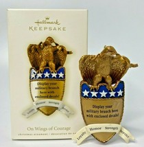 2008 Hallmark On Wings With Courage Ornament U35 - £10.54 GBP