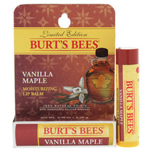 Vanilla Maple Moisturizing Lip Balm Blister by Burts Bees for Unisex - 0.15 oz L - $9.37