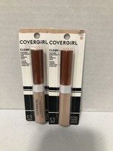 2 CoverGirl Clean Invisible Lightweight Concealer - #125 LIGHT  - $8.59