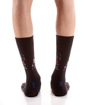 Reel Deal Yo Sox Men's Crew Socks Premium Cotton Blend Antimicrobial Size 7 - 12 image 2