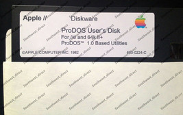 Apple II Computers DOS 3.3 and ProDOS 2 Disk Set - £11.52 GBP