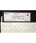Apple II Computers DOS 3.3 and ProDOS 2 Disk Set - £11.77 GBP