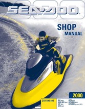 New Sea-Doo 2000 Gs, Gsx, Xp, Gti, Gtx Rfi Shop Repair Service Manual Paperback - $49.00