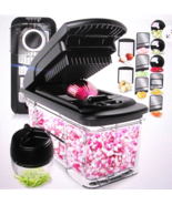 New Fullstar All-in-1 Vegetable Chopper and Spiralizer  W/Stainless Stee... - $46.02 CAD