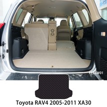 Leather Car Trunk Storage Pads For  RAV4 2005 2006 2007-2020 XA30 XA40 XA50 Carg - £60.62 GBP