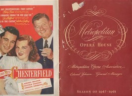 LA TRAVIATA Metropolitan Opera Program 1948 Bidu Sayeo Thelma Votipke Al... - £21.74 GBP
