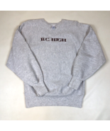 Vintage Boston College BC High School Champion Reverse Weave Gray Crewne... - $1,880.76 MXN