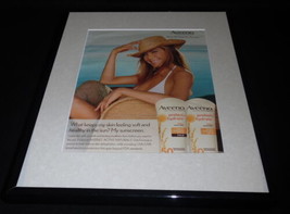 Jennifer Aniston 2014 Aveeno Hydrate Lotion Framed 11x14 ORIGINAL Advert... - £27.17 GBP