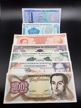 Venezuela Banknote SET Years 80-90&#39;s ~ Uncirculated - £11.69 GBP