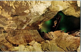 Sightseers in the Mammoth Cave on the Echo River Kentucky Postcard - £5.30 GBP