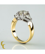 1.91 Carato Diamante Rotondo 3-Stone 18k Oro Bianco e Giallo Fidanzament... - $211,666.92 MXN