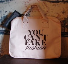 CFDA Designers Customize “You Can’t Fake Fashion” Bag Tote - £59.95 GBP