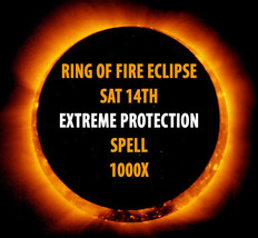 Oct 14 1000X Coven Scholars Extreme Protection Blessing Solar Eclipse Magick - £41.65 GBP