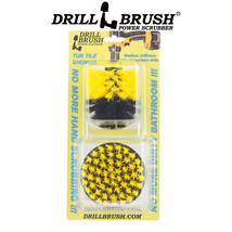 Quick Change Shaft Shower, Tub, and Tile Power Scrubber Brush by Drillbrush - £13.34 GBP