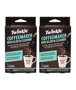 Twinkle Coffeemaker Cleaner &amp; Descaler, Compatible with Mr. Coffee, Set ... - £14.84 GBP