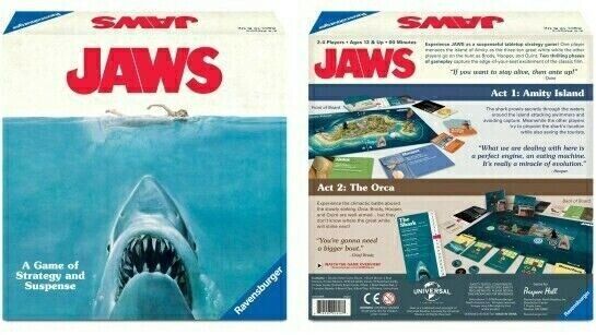 Jaws Board Game Ravensburger - $20.00