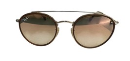 Ray-ban Aviator Rb3647  goldbrown 464754 - $730.14 MXN