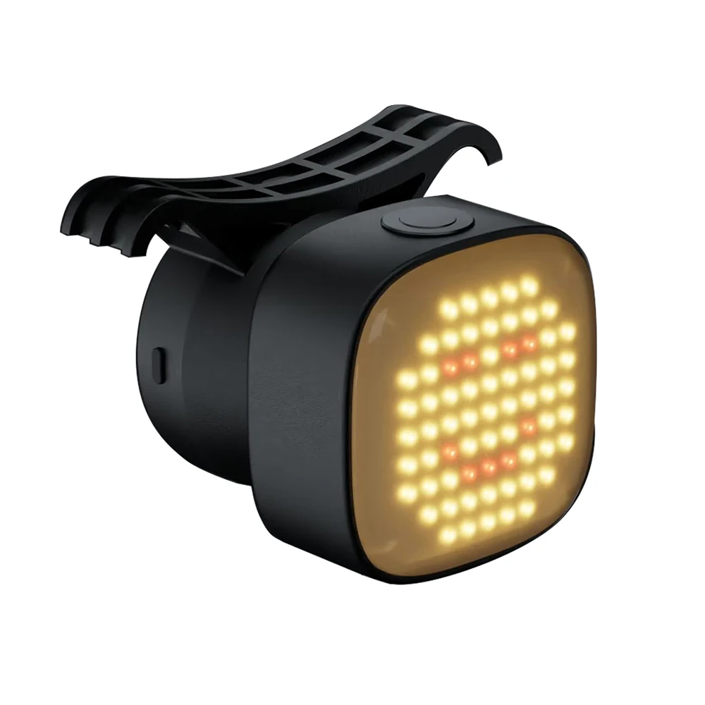 MTB Bike Tail Light Intelligent Automatic Brake Sensor Light IPX6 Waterproof USB - £18.55 GBP