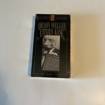 NEW SEALED - Citizen Kane (VHS, 50th Anniversary Edition) Orson Welles - £6.76 GBP