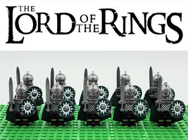 LOTR Rohan Royal Guards Heavy Longswords Army 10 Minifigures Set - £17.25 GBP