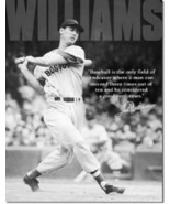 Ted Williams Baseball Quote Tin Metal Sign - £15.03 GBP