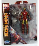 DISNEY STORE MARVEL SELECT DEFENDING EDGE IRON MAN ACTION FIGURE DIAMOND... - $54.99