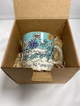 Glosholm Light blue Spring flowers Lighthouse Mug (2021) original box Ar... - £69.91 GBP