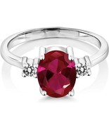 Natural Ruby ring July birthstone ring Solitaire stone ring Real gemston... - £54.29 GBP