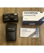 Olympus Superzoom 105mm Ultra Compact Camera Case &amp; Original Box &amp; Manual - €100,48 EUR