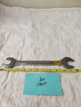 CRAFTSMAN 1 1/8 - 1 1/16 VV44586 Double-Ended Open Wrench Tool LOT 282 - £15.60 GBP