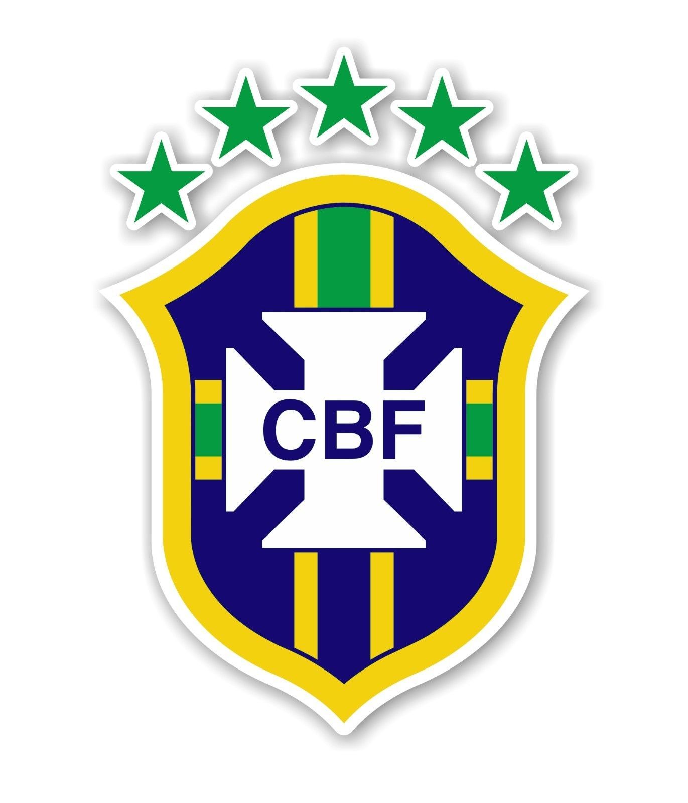 Brazil  CFB  Brasil  Decal / Sticker Die cut - $2.96 - $11.87