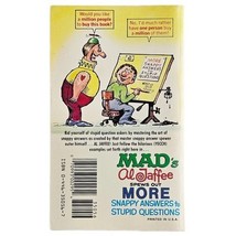 MAD Al Jaffee Spews Out MORE Snappy Answers to Stupid Questions Paperback 1984 image 2