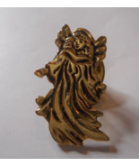 Vintage Guardian Angel Metal Lapel Pin Gold Tone Spiritual Christianity ... - £10.86 GBP