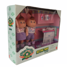 Cabbage Patch Kids Bedtime Twins Playset Vintage 1998 New In Sealed Box  - $45.78