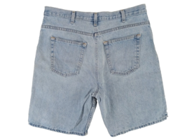 Men&#39;s Size 32&quot; Copa Banana Bermuda Blue Distressed Denim Shorts Vintage - $14.24